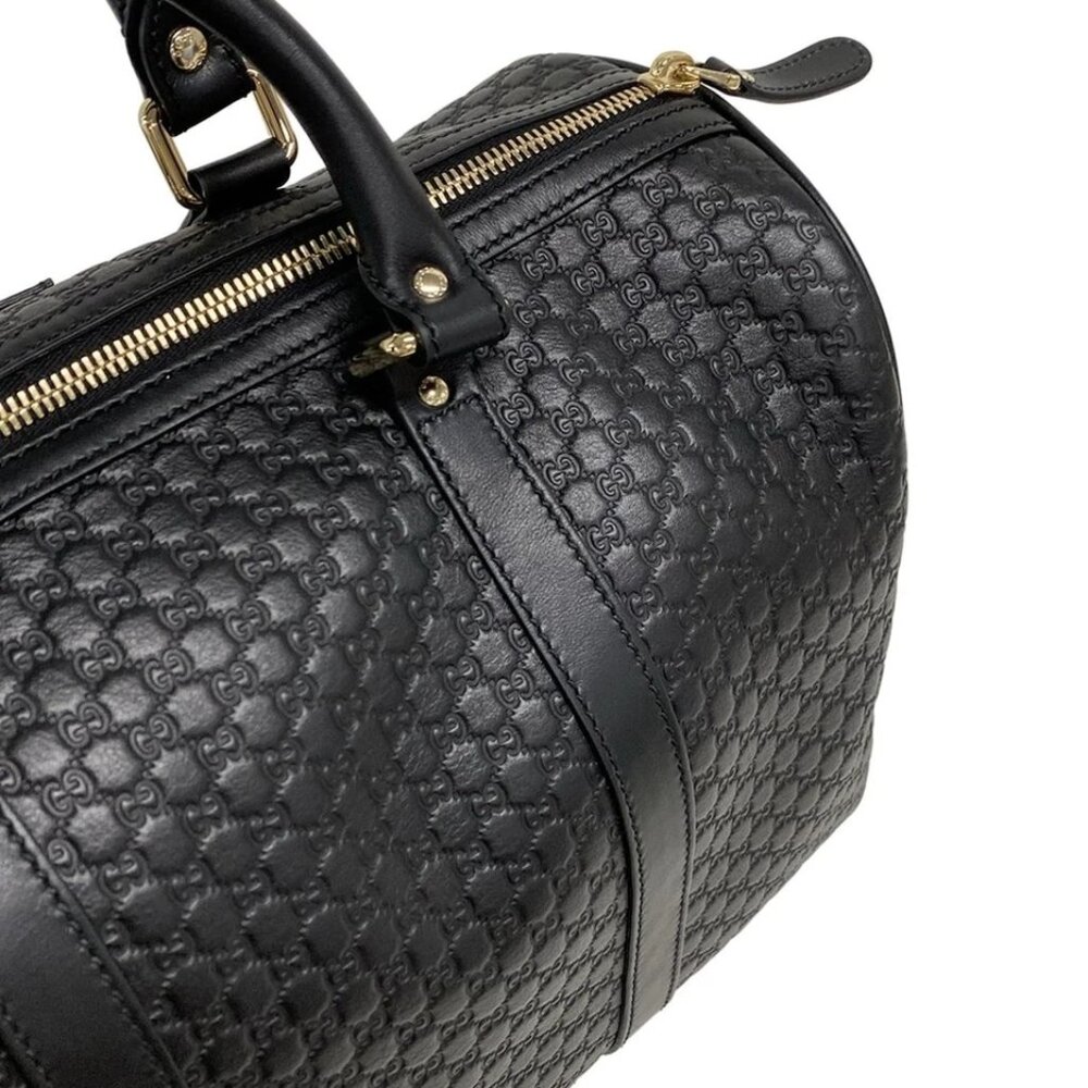 GUCCI Micro Guccissima Black Leather - Handbag 867-072225 - Picture 9 of 14